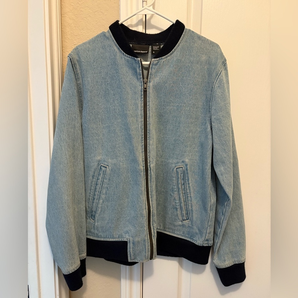 American Apparel heavy jean jacket